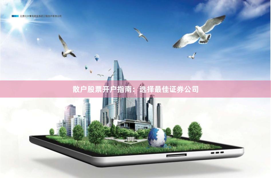 散户股票开户指南：选择最佳证券公司
